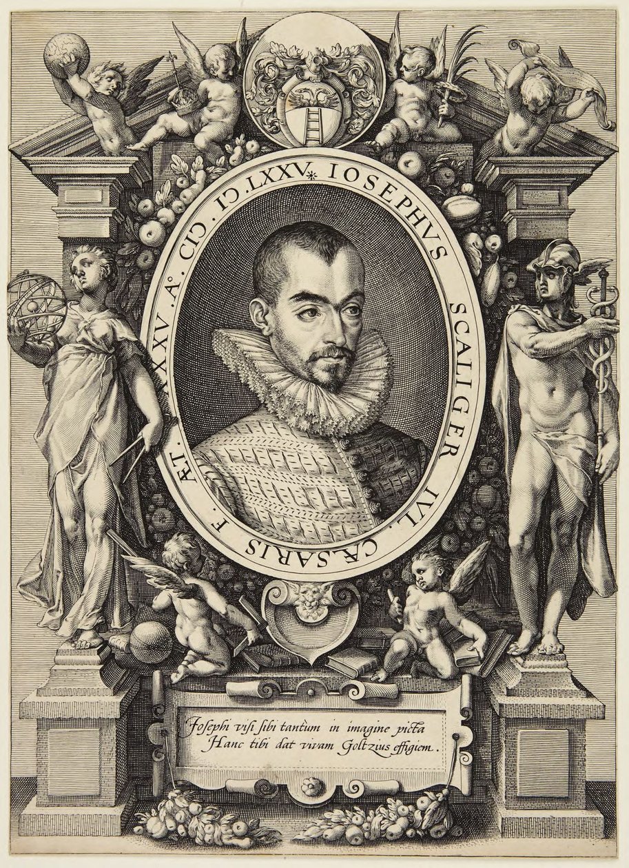 Josephus Justus Scaliger autorstwa Hendrick Goltzius