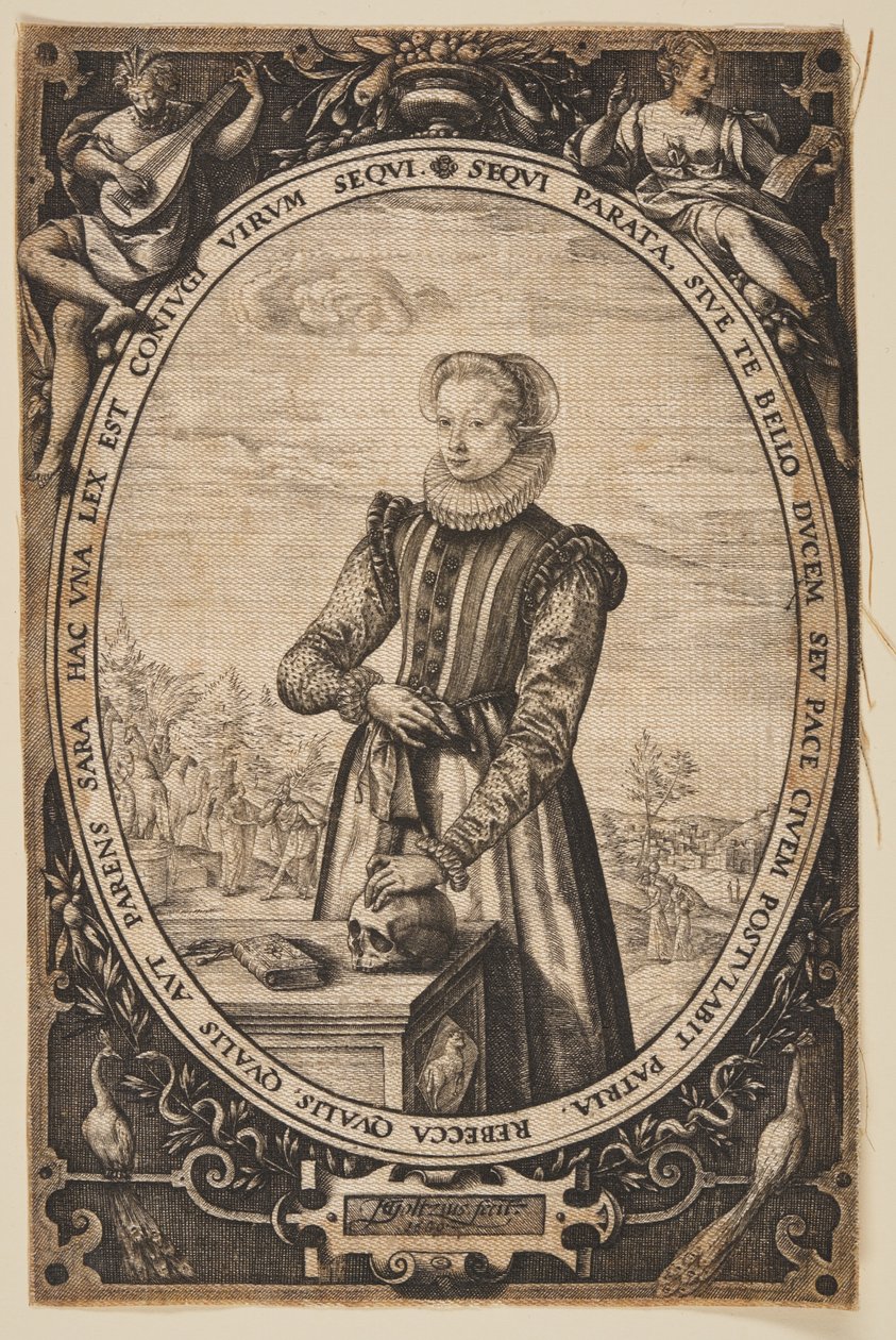 Josina Hamels autorstwa Hendrick Goltzius