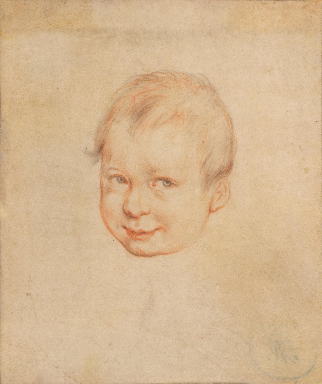 Główka dziecka autorstwa Hendrick Goltzius