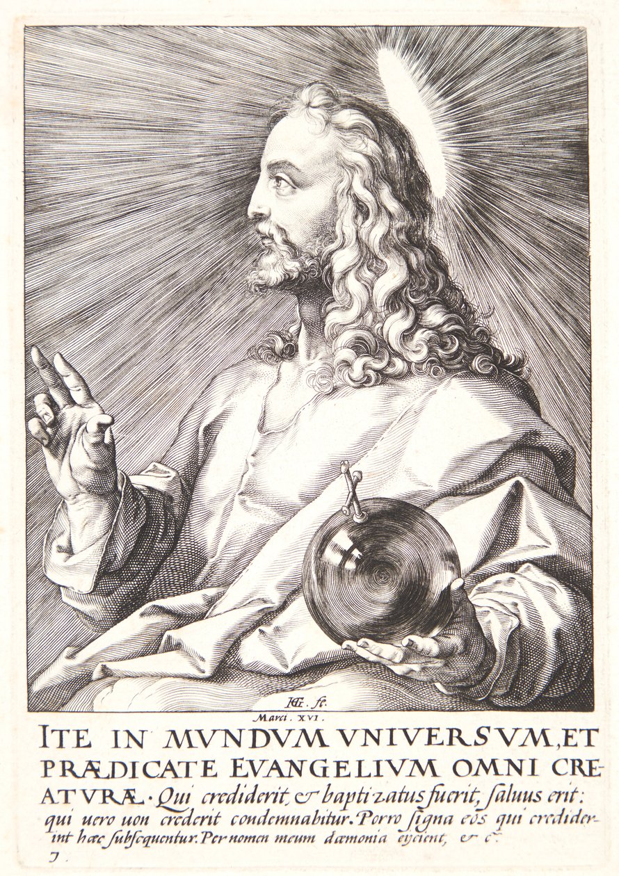Chrystus autorstwa Hendrick Goltzius