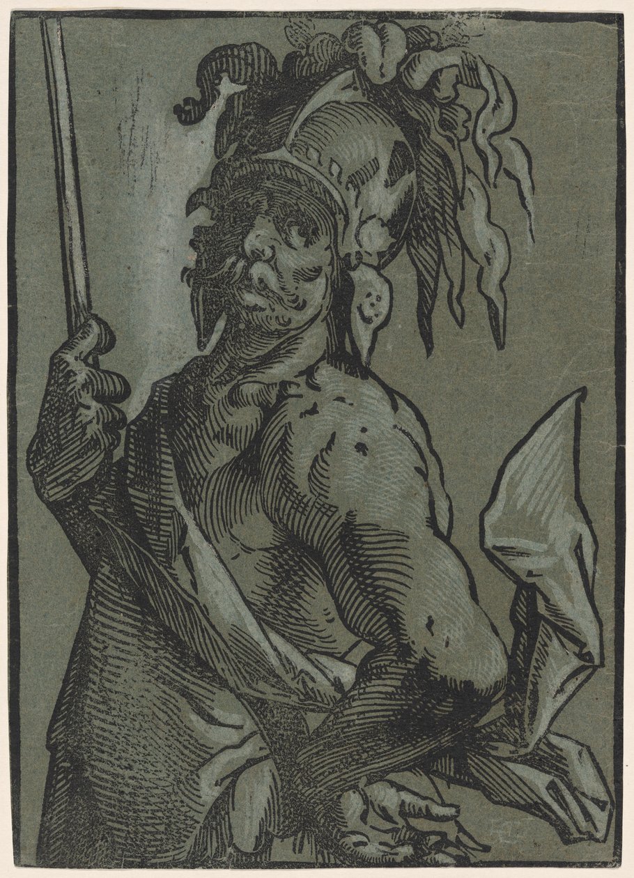 Mars autorstwa Hendrick Goltzius