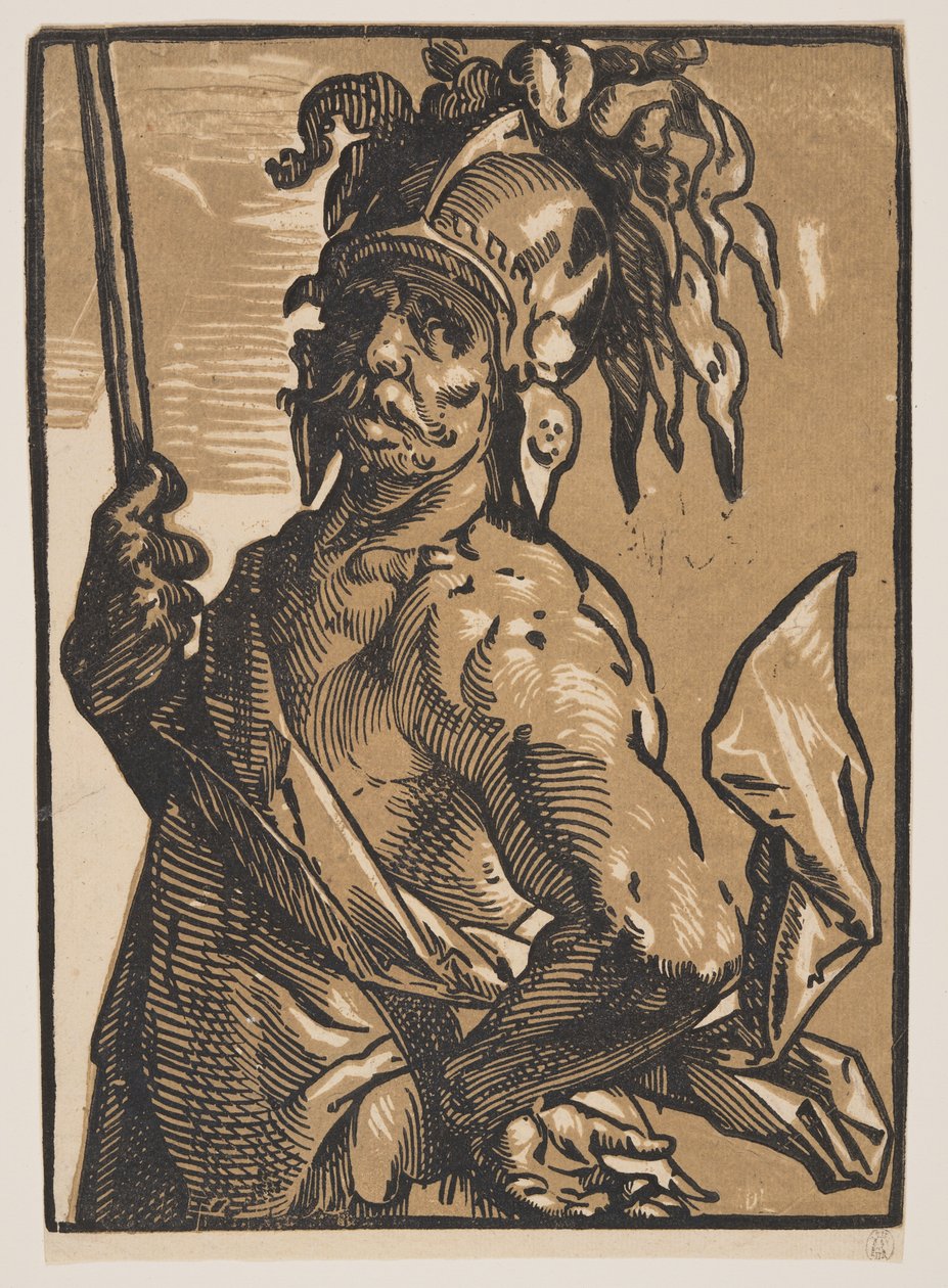 Mars autorstwa Hendrick Goltzius