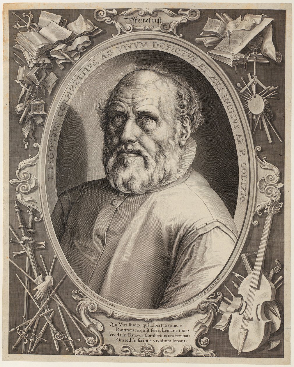 Mars i Wenus zaskoczeni przez Wulkana autorstwa Hendrick Goltzius