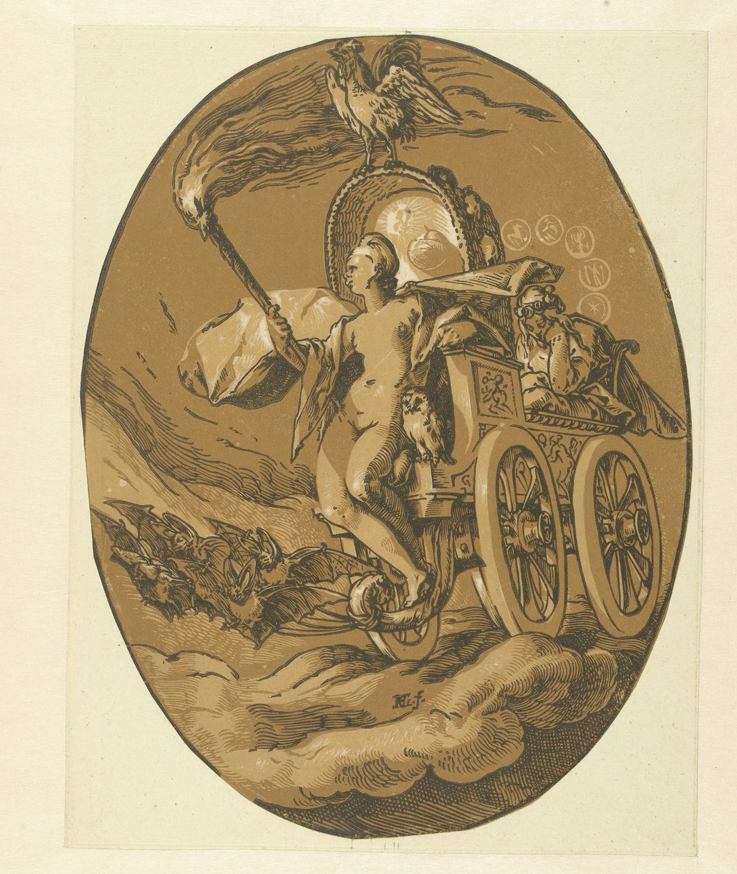 nox Bogowie i Boginie (tytuł serii) autorstwa Hendrick Goltzius