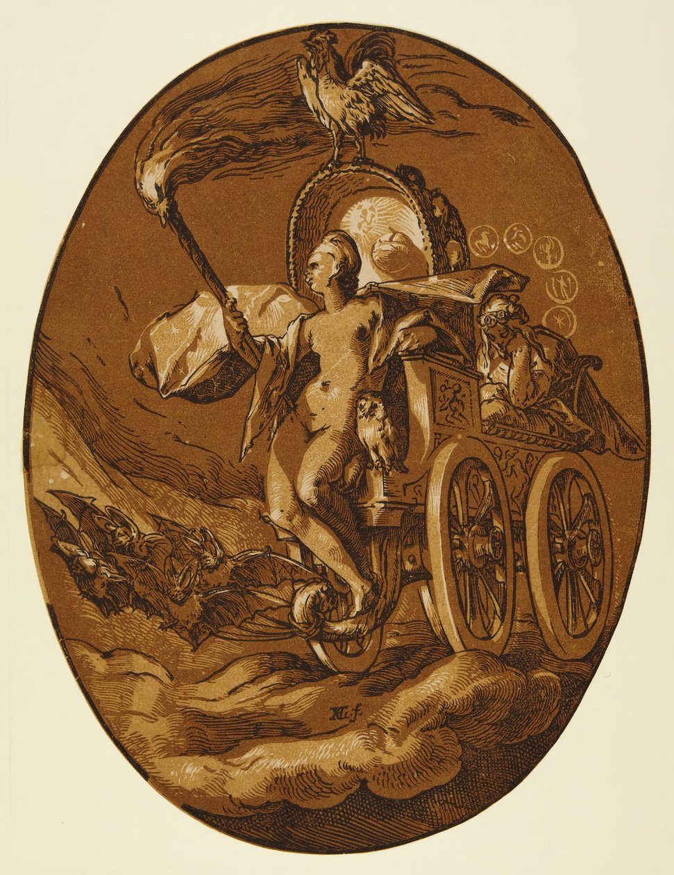 Nox autorstwa Hendrick Goltzius