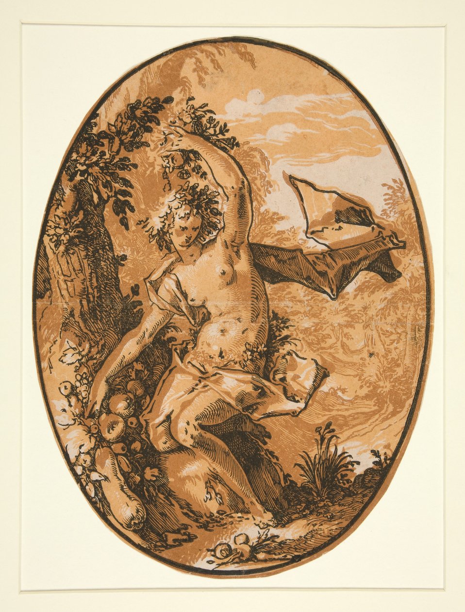 Persephone (Proserpina) autorstwa Hendrick Goltzius