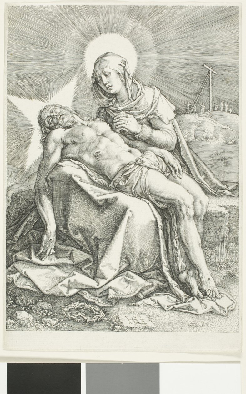 pieta autorstwa Hendrick Goltzius