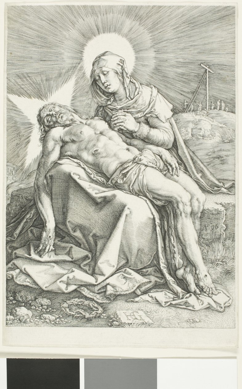 pieta autorstwa Hendrick Goltzius