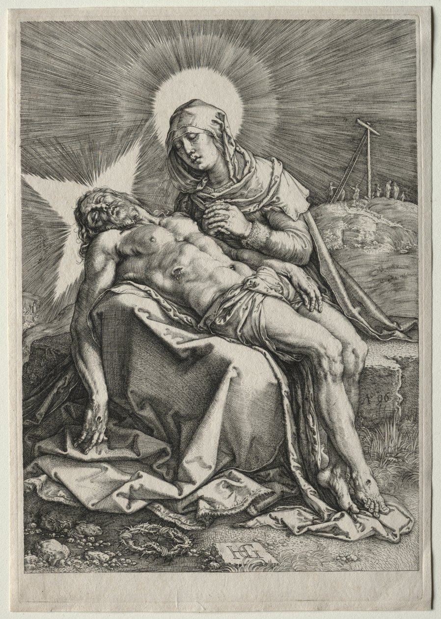 Pieta autorstwa Hendrick Goltzius