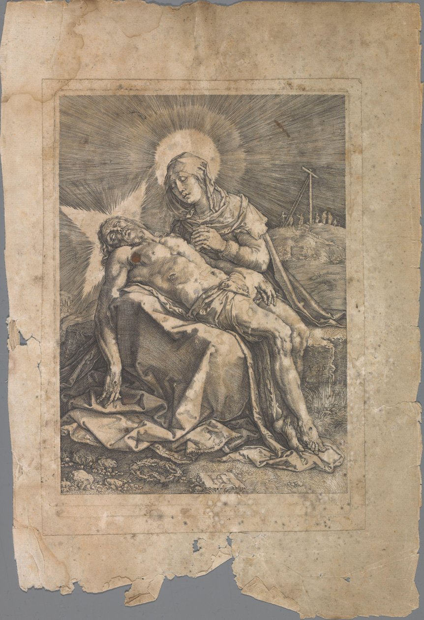 Pieta autorstwa Hendrick Goltzius