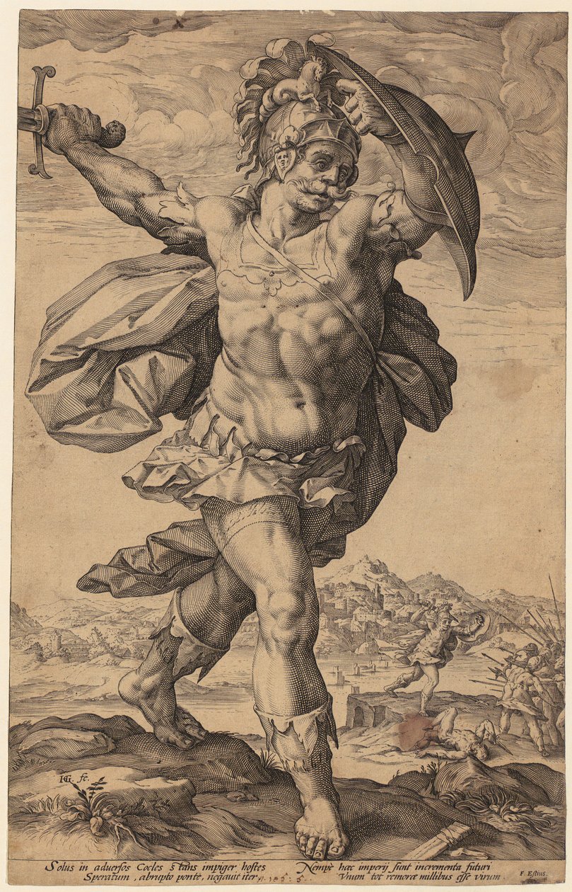 Portret Frederika de Vriesa autorstwa Hendrick Goltzius