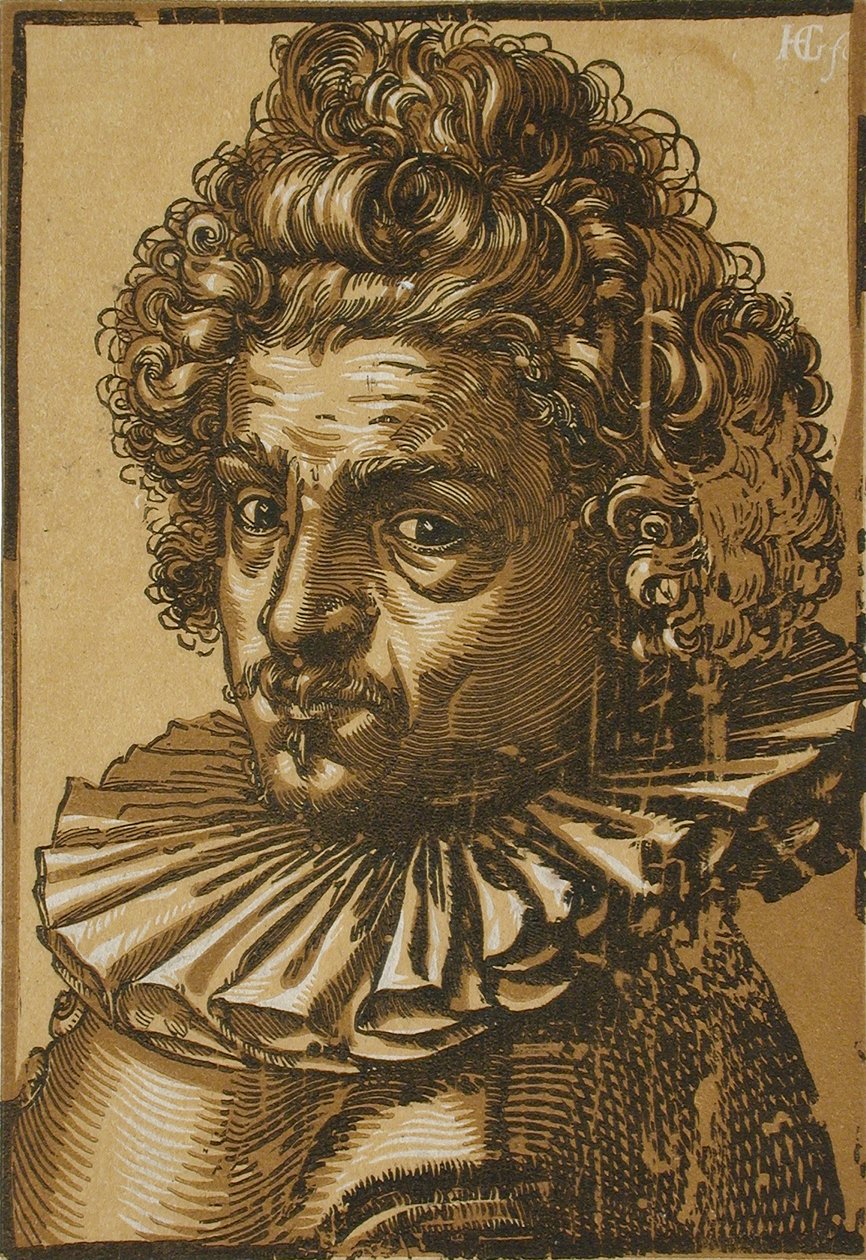 Portret Gillisa van Breena autorstwa Hendrick Goltzius