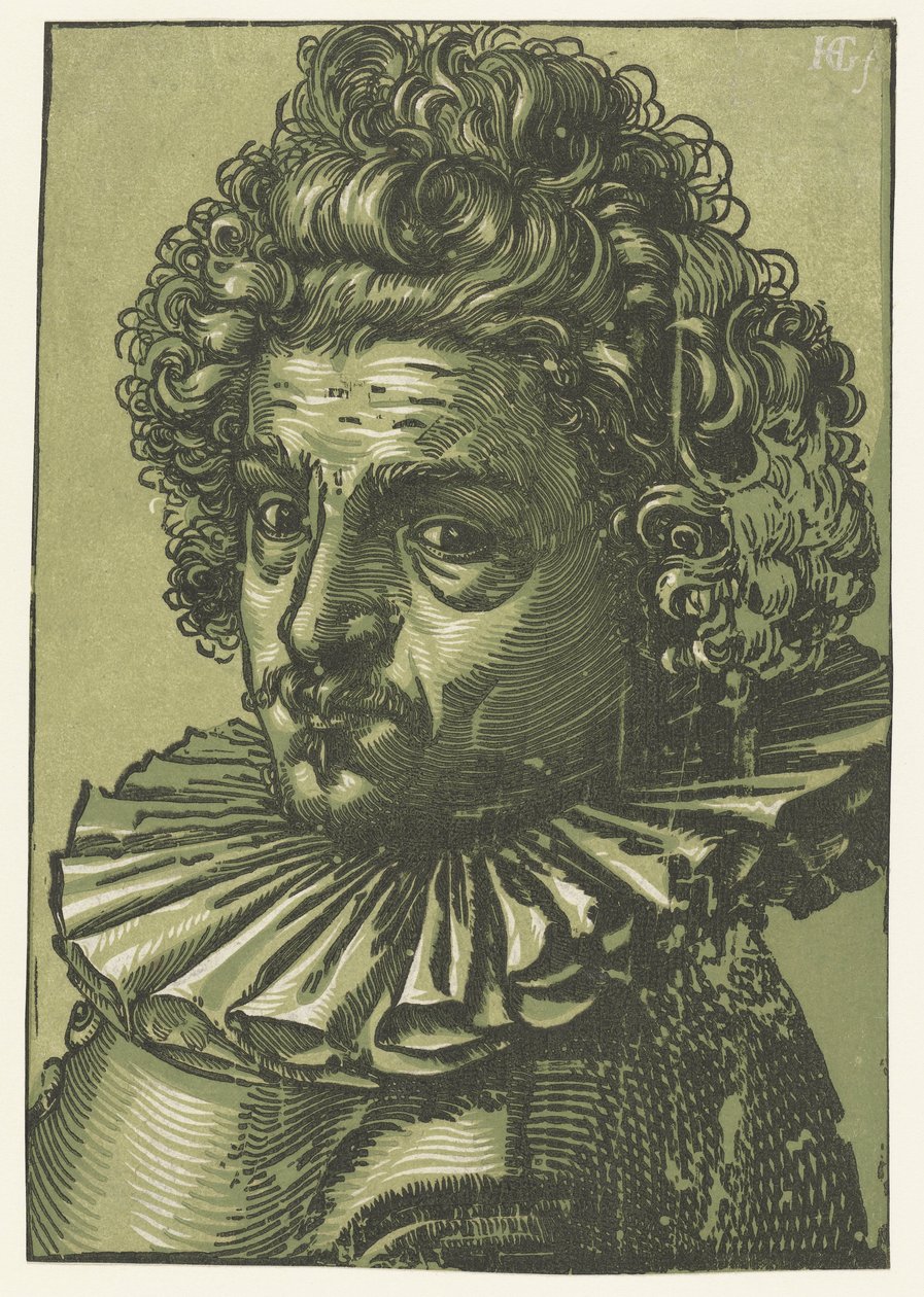 Portret Gillisa van Breen autorstwa Hendrick Goltzius