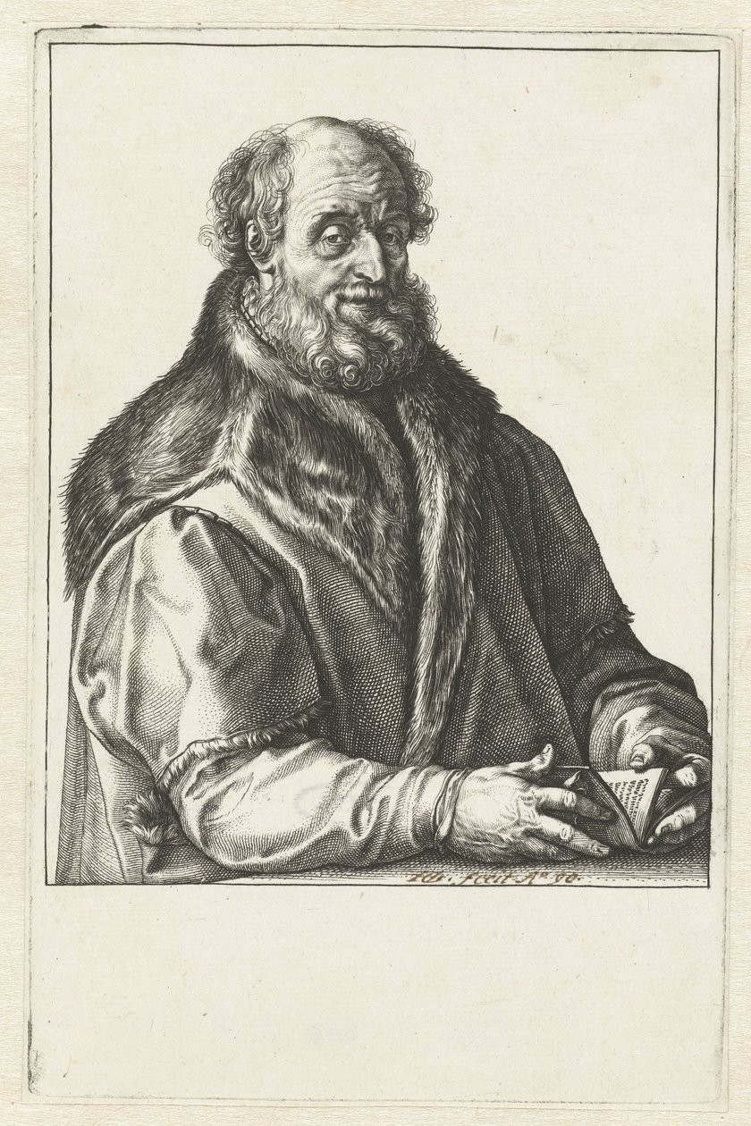 Portret Jana van Surena autorstwa Hendrick Goltzius