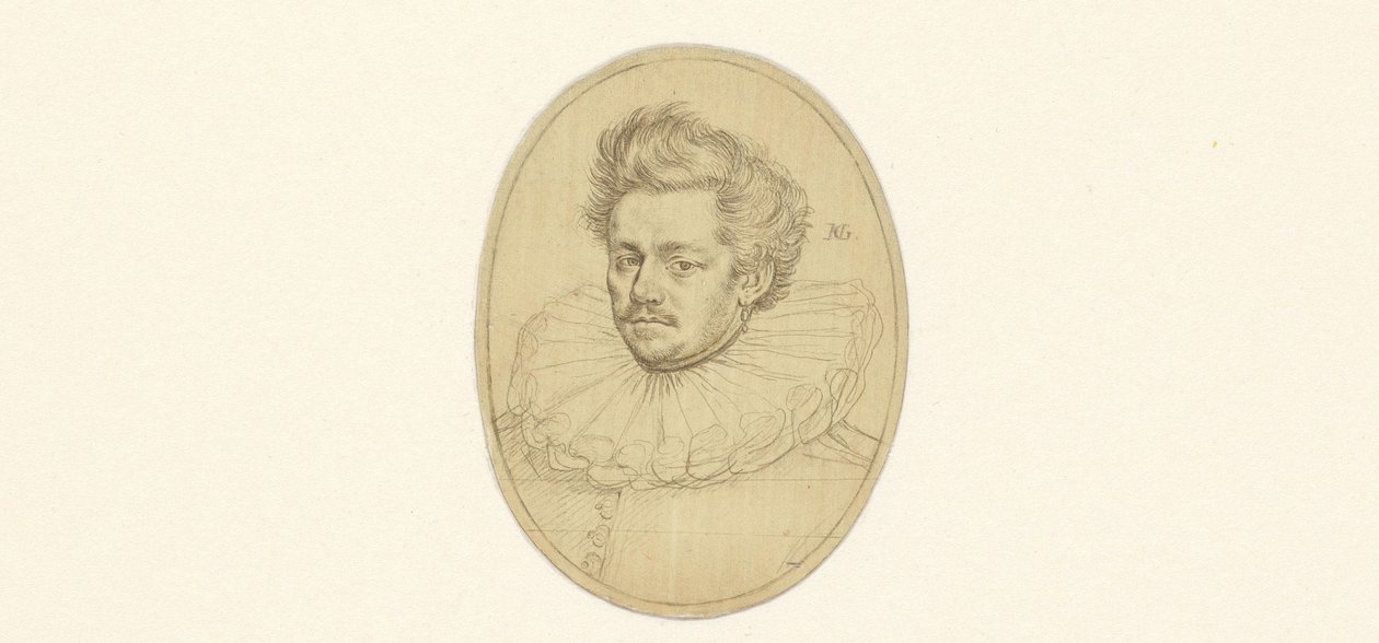 Portret Stanisława Sobockiego autorstwa Hendrick Goltzius