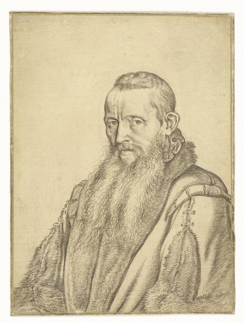 Portret teologa autorstwa Hendrick Goltzius