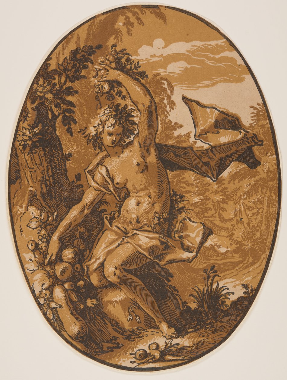 Prozerpina, z Bóstwa autorstwa Hendrick Goltzius