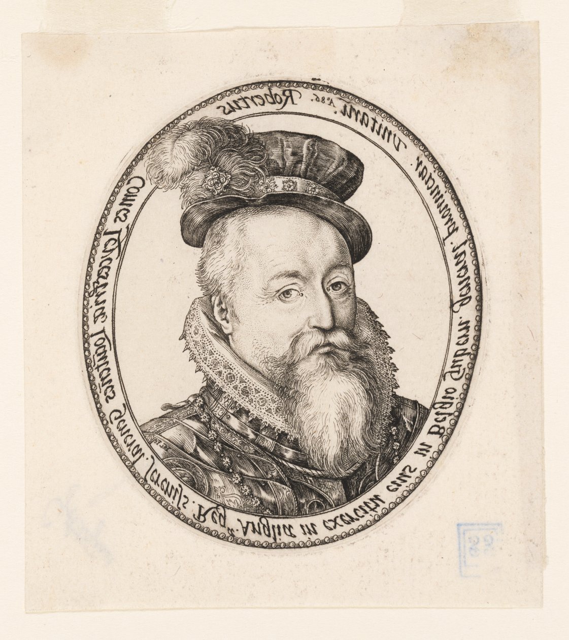 Robert Dudley, hrabia Leicester autorstwa Hendrick Goltzius