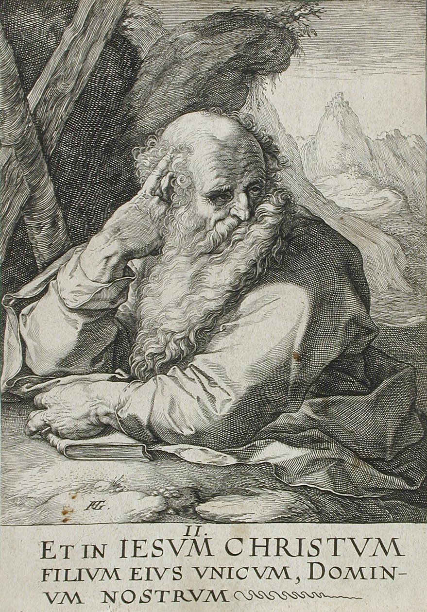 Święty Andrzej autorstwa Hendrick Goltzius