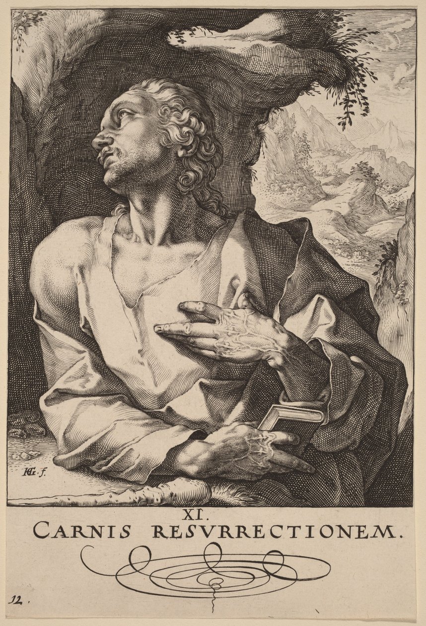 Święty Juda Tadeusz autorstwa Hendrick Goltzius