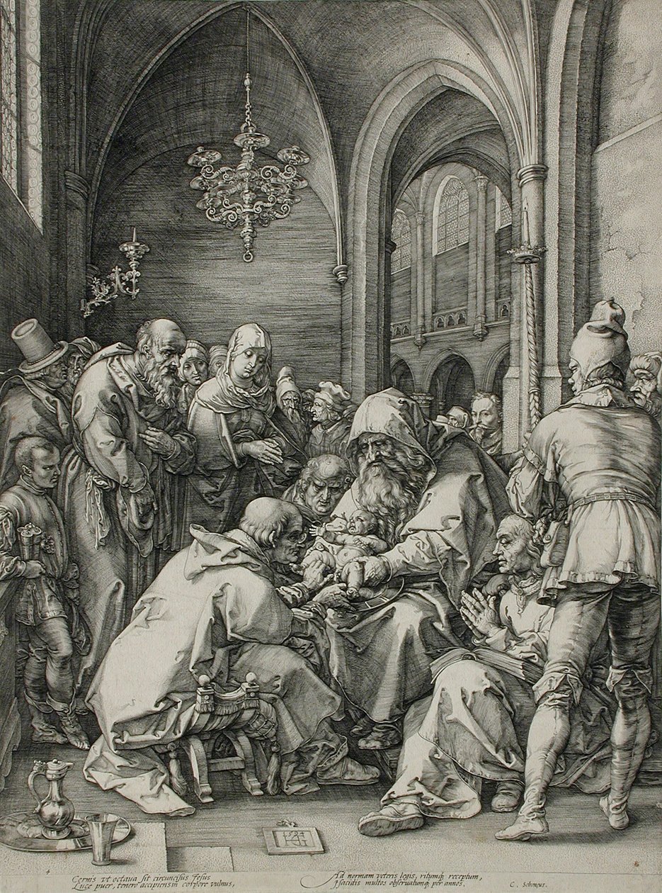 Obrzezanie autorstwa Hendrick Goltzius