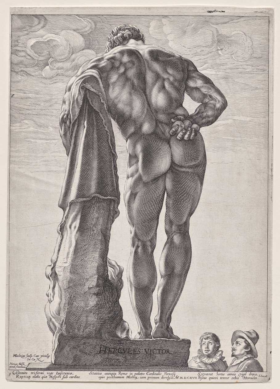 Herkules z Farnesii autorstwa Hendrick Goltzius