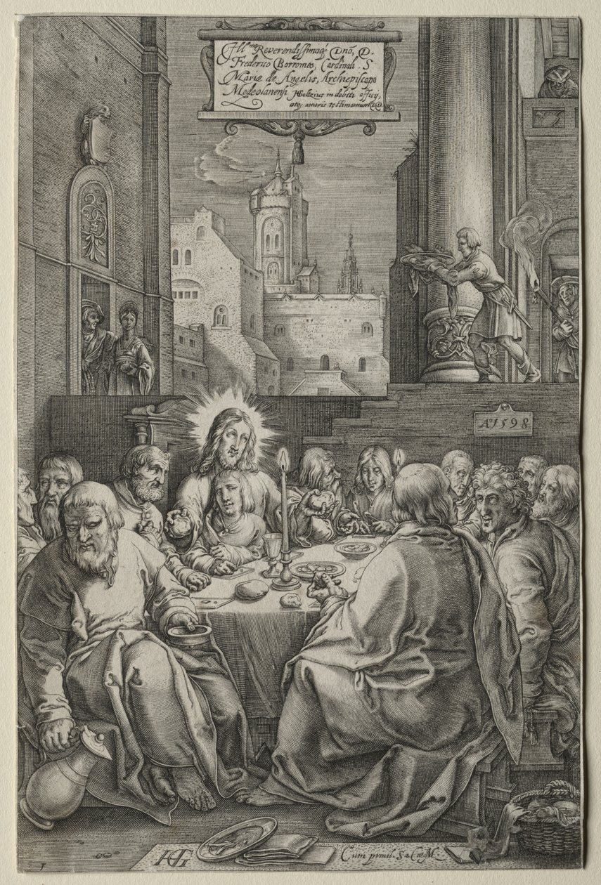 Pasja autorstwa Hendrick Goltzius