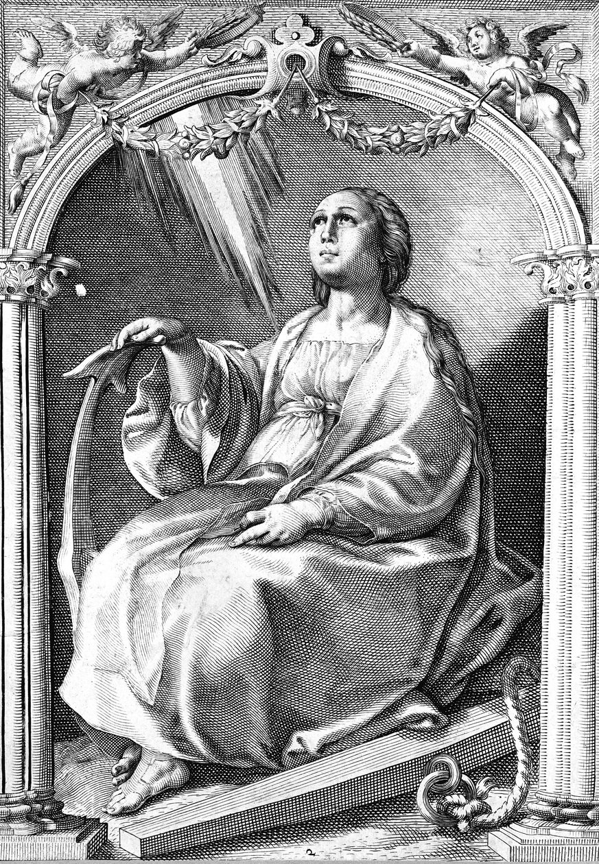 Zwróć się autorstwa Hendrick Goltzius