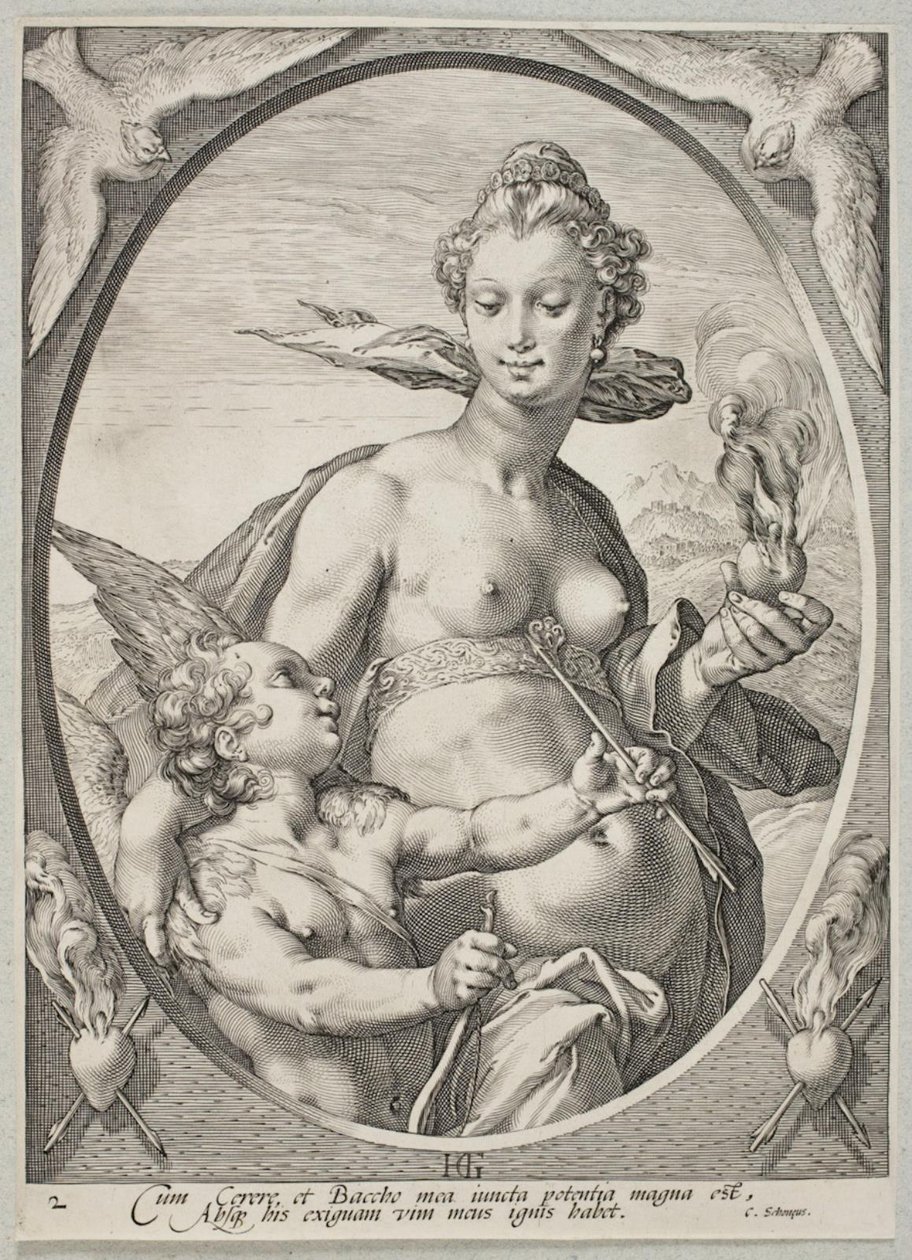 Wenus autorstwa Hendrick Goltzius