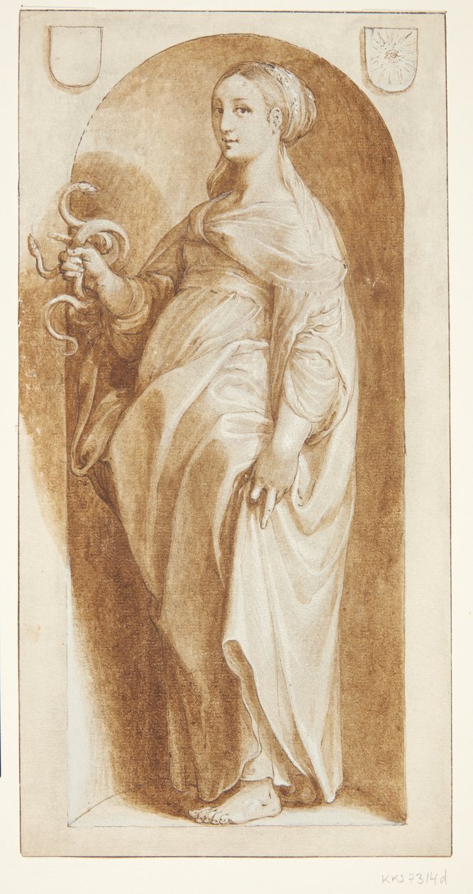 Mądrość autorstwa Hendrick Goltzius