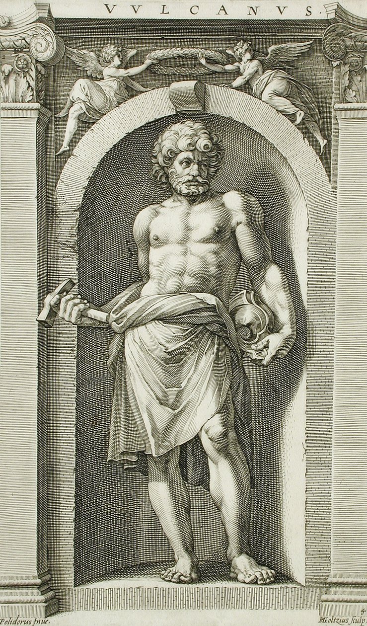 Wulkan autorstwa Hendrick Goltzius