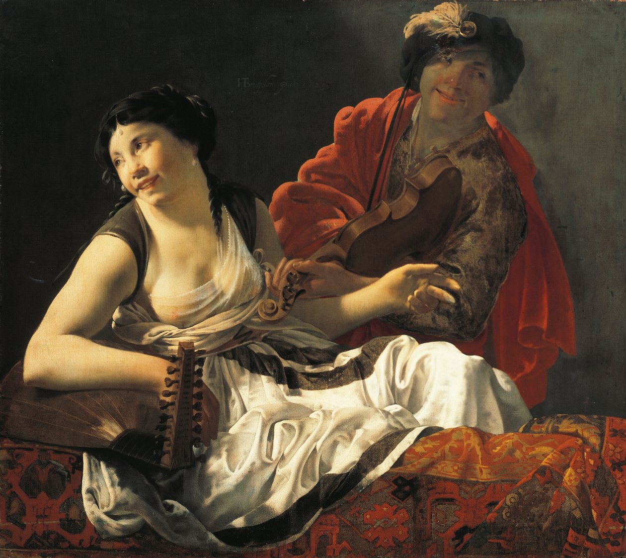 Koncert autorstwa Hendrick Jansz Terbrugghen