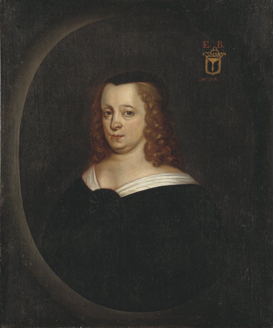 Hrabina Ebba Brahe, szwedzka kurtyzana, ulubieniec króla Szwecji Gustawa Adolfa - Portret Ebba Brahe autorstwa Hendrick Munnichhoven