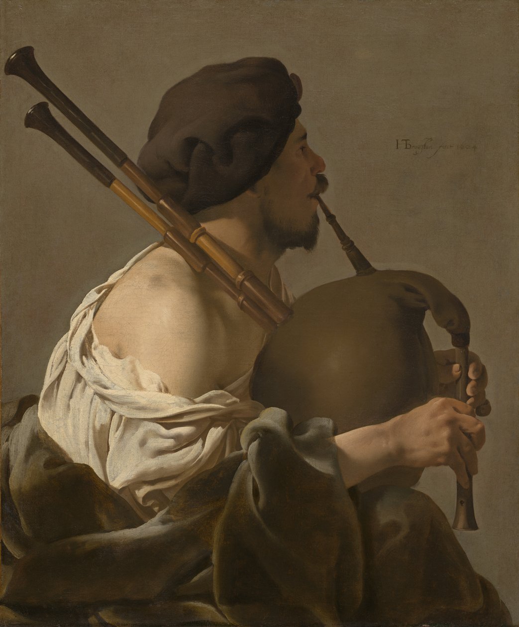 Dudziarz autorstwa Hendrick ter Brugghen