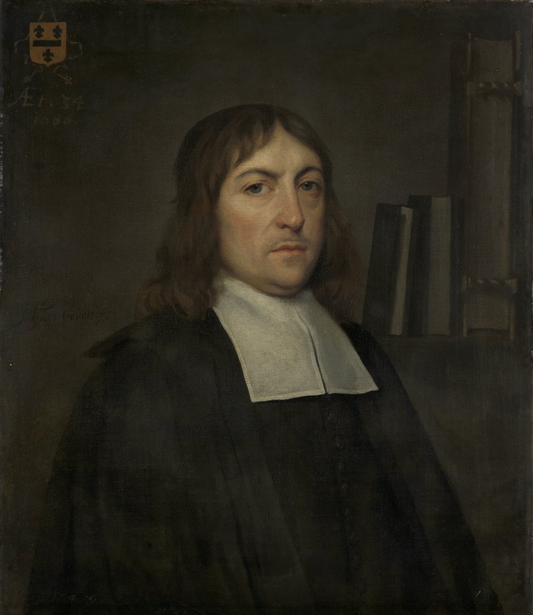 Portret Barenda Hakvoorta (1652-1735) autorstwa Hendrick ten Oever