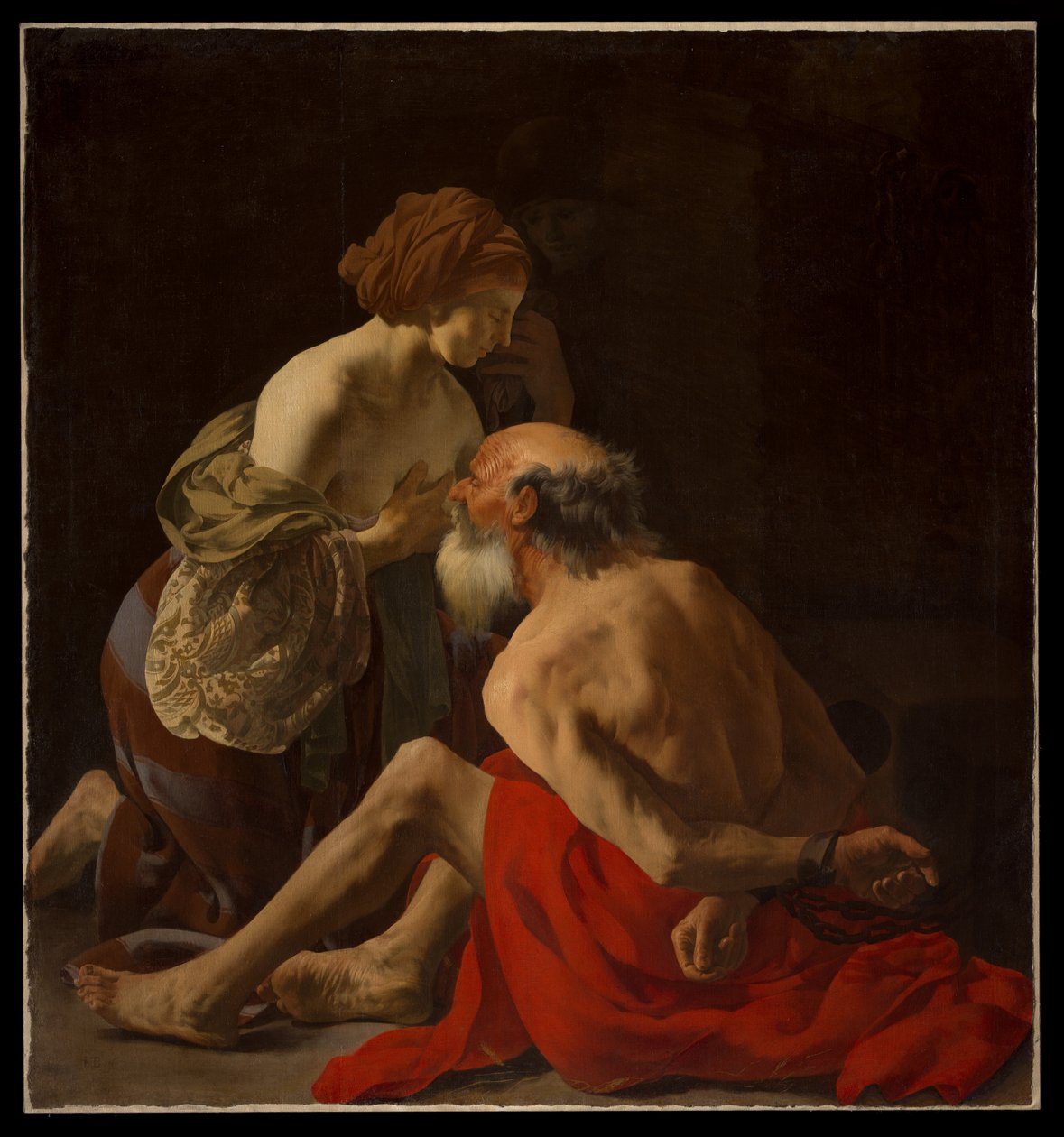 Miłosierdzie rzymskie autorstwa Hendrick ter Brugghen
