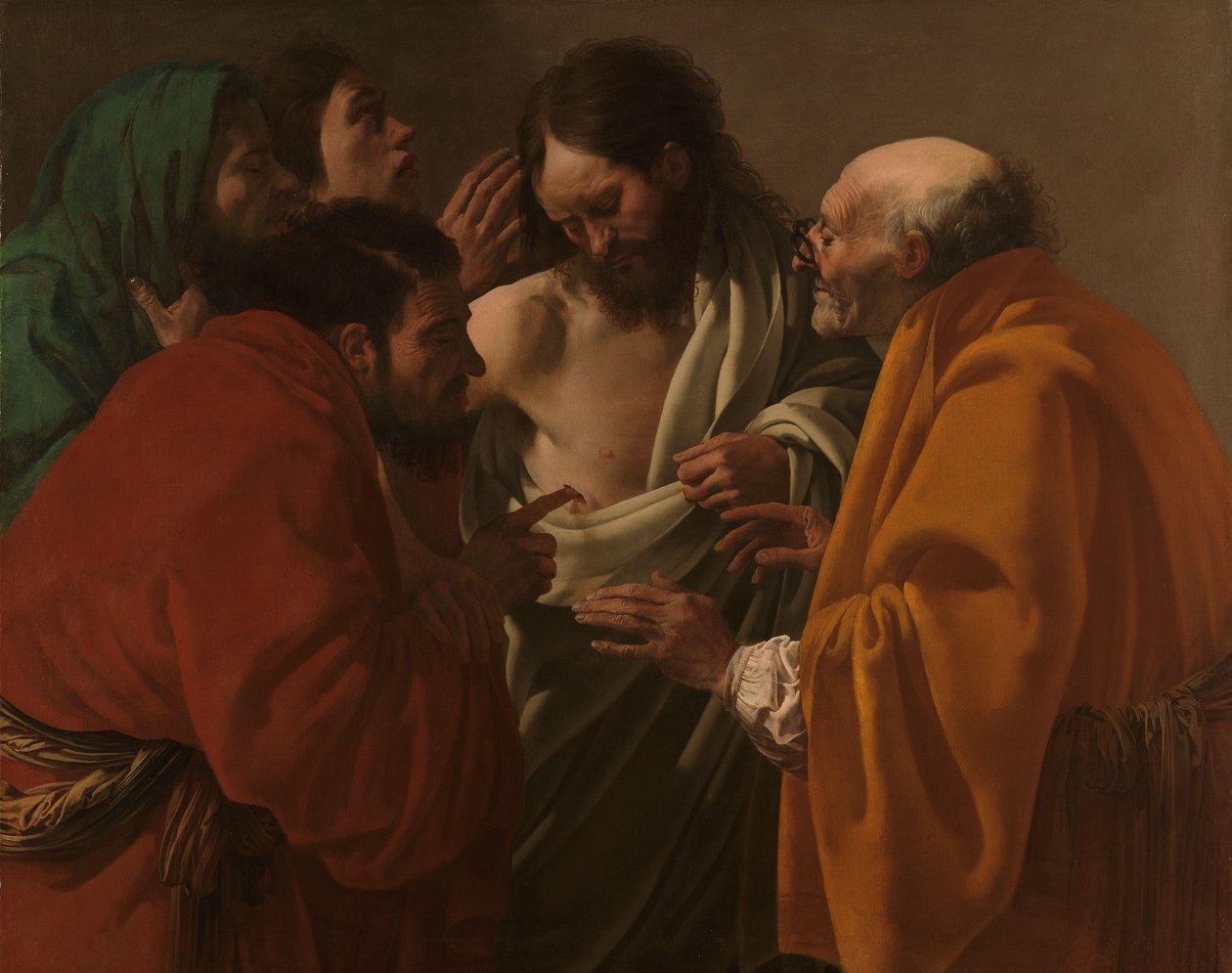 Niedowierzanie Thomasa Niedowierzanie św. Tomasza autorstwa Hendrick ter Brugghen