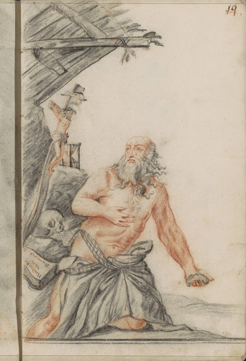 Skruszony Hieronim autorstwa Hendrick van Beaumont