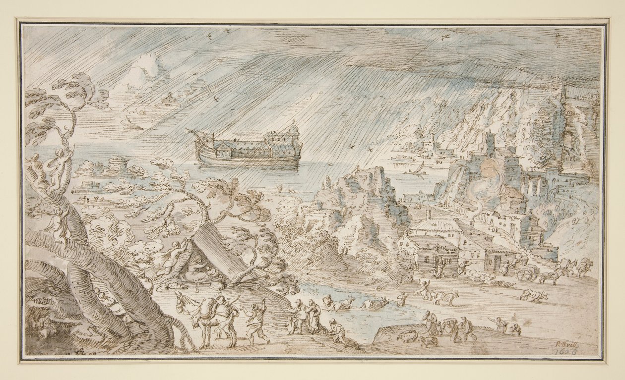 Potop autorstwa Hendrick van Cleve III