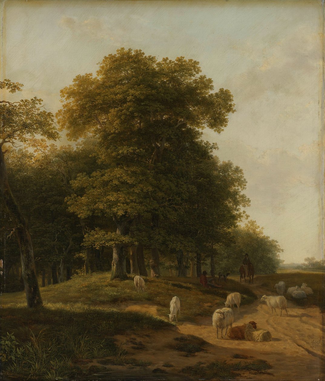 Gelder Landscape autorstwa Hendrick van de Sande Bakhuyzen