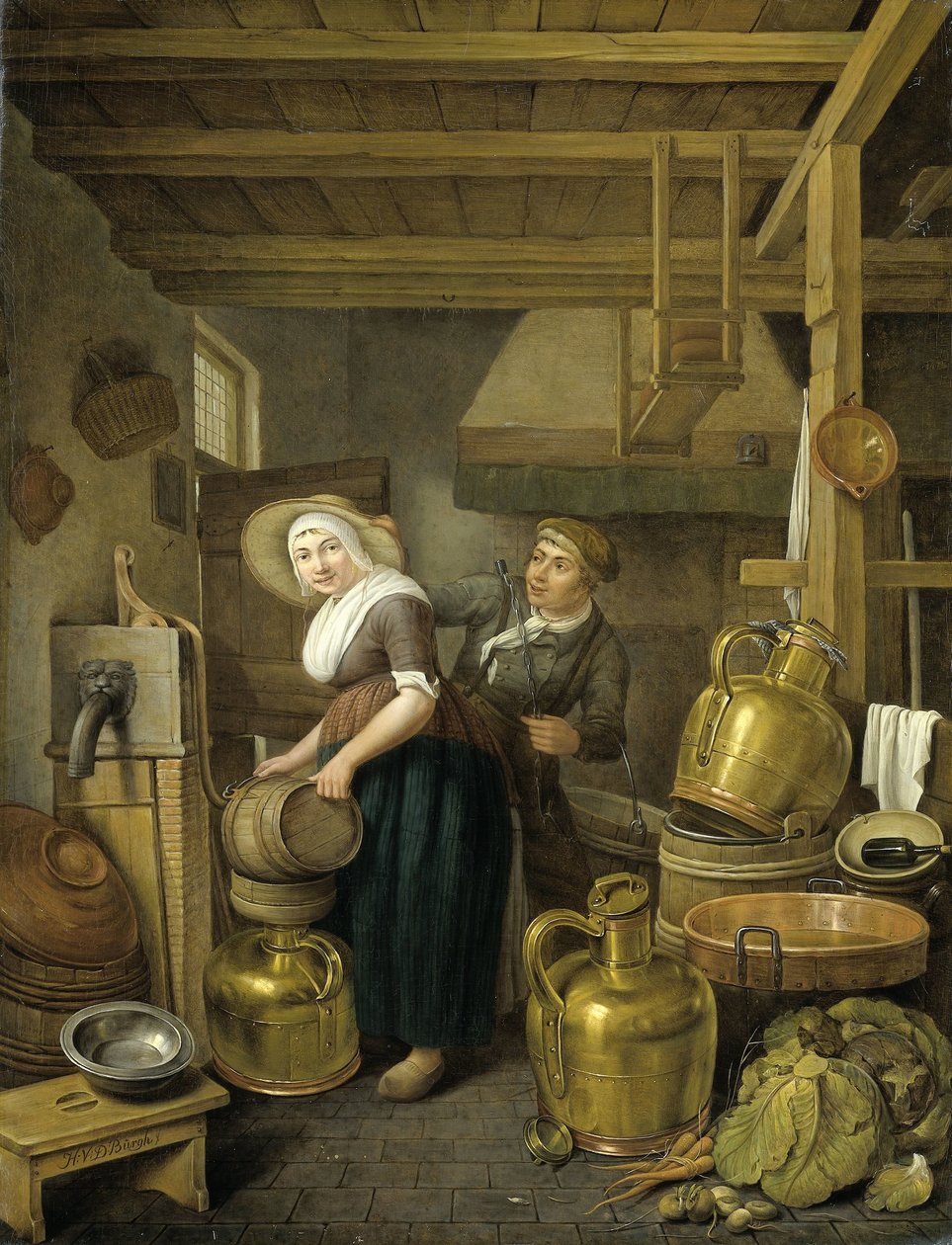 Po udoju autorstwa Hendrick van der Burch