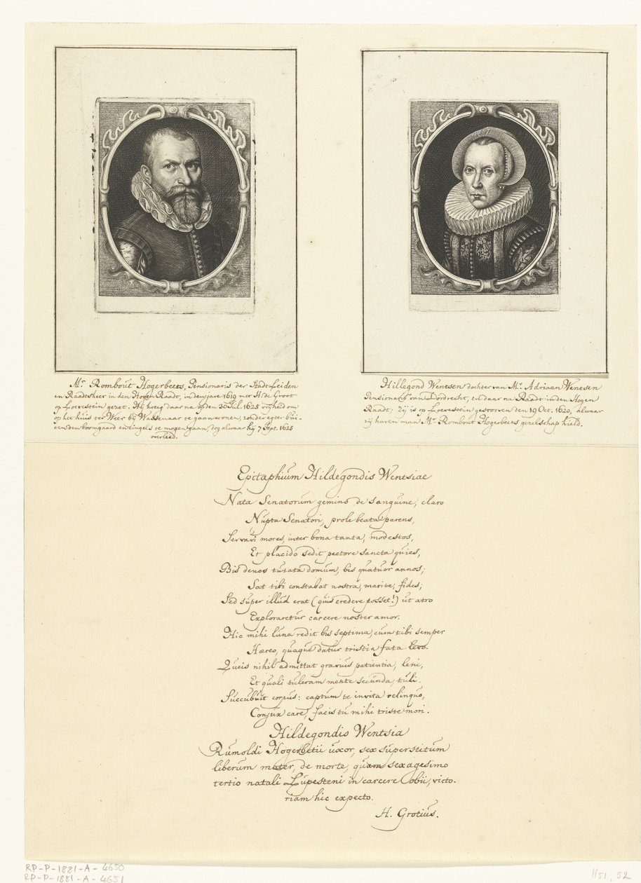 Portret Hillegondy Wentzen autorstwa Hendrik Bary