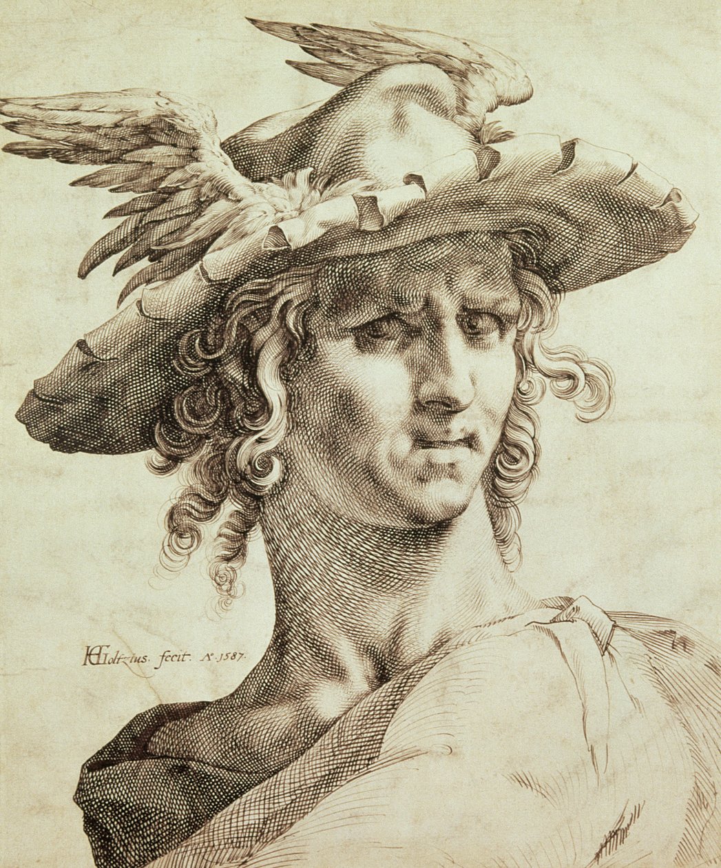 Rtęć (ołówek) autorstwa Hendrik Goltzius