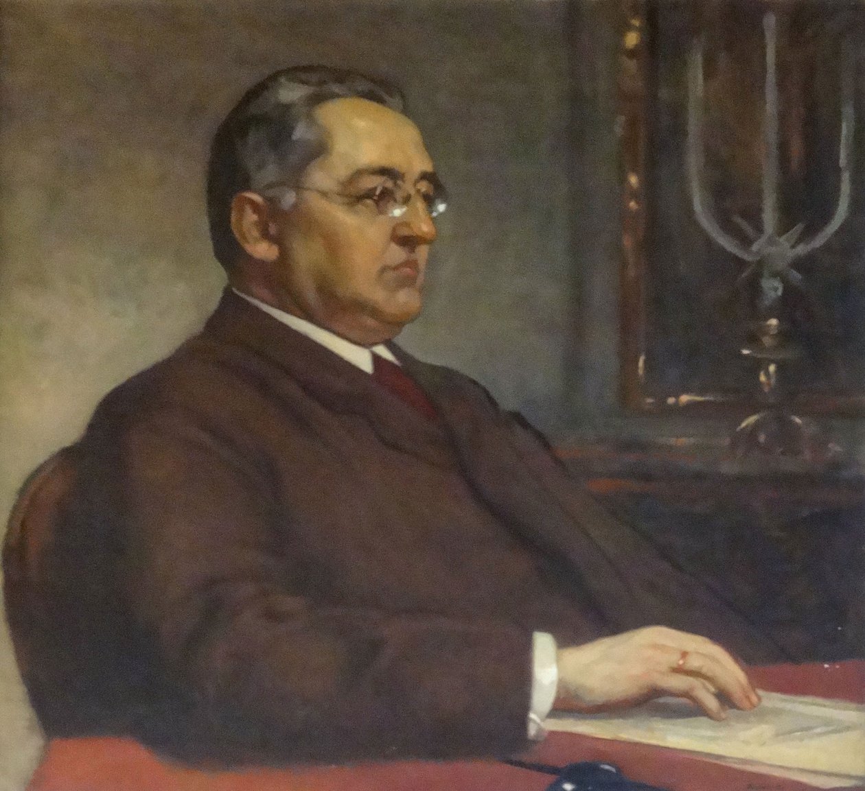 Portret Hendrika IJssela de Scheppera (1844-1909) autorstwa Hendrik Haverman