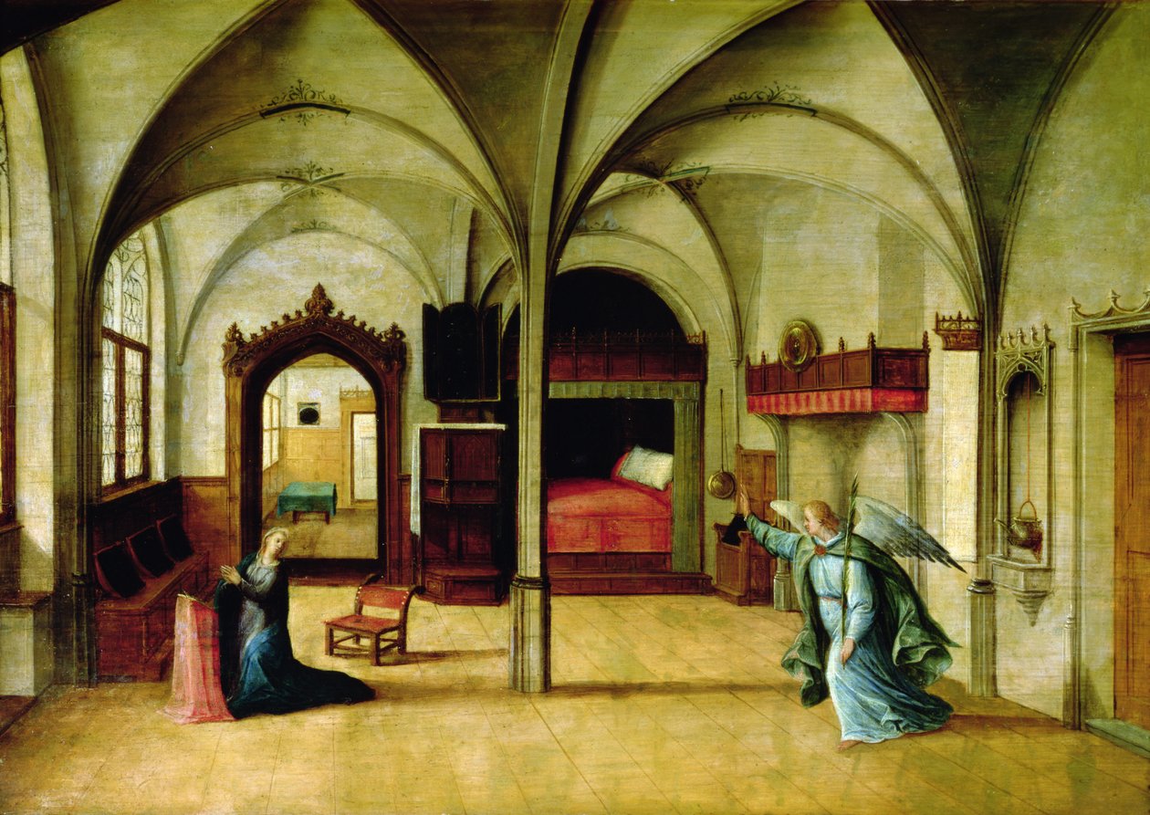 Zwiastowanie autorstwa Hendrik van Steenwyck