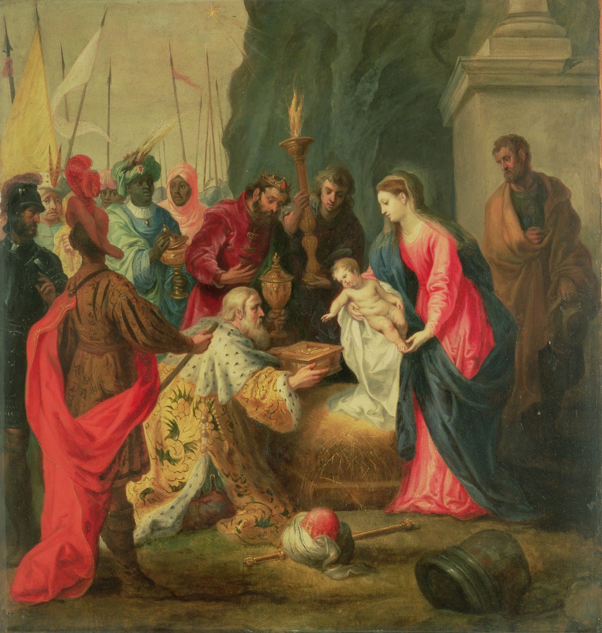 Adoracja Trzech Króli autorstwa Hendrik van the Elder Balen