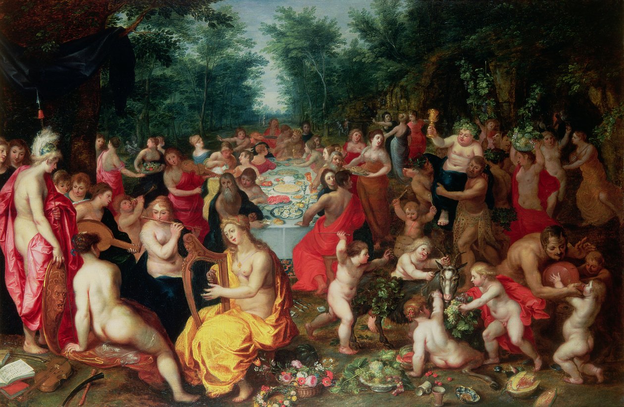 Święto Bogów autorstwa Hendrik van the Elder Balen