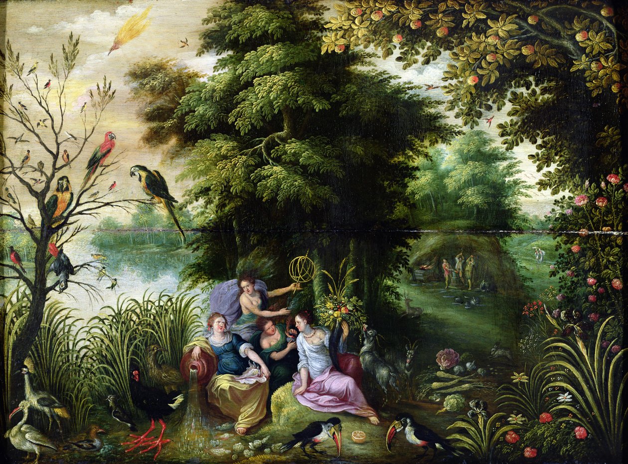 Cztery Żywioły autorstwa Hendrik van the Elder Balen