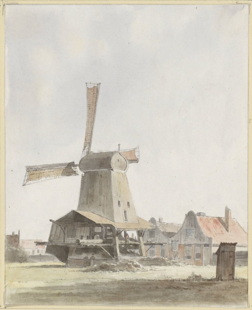Tartak do drewna autorstwa Hendrik Abraham Klinkhamer