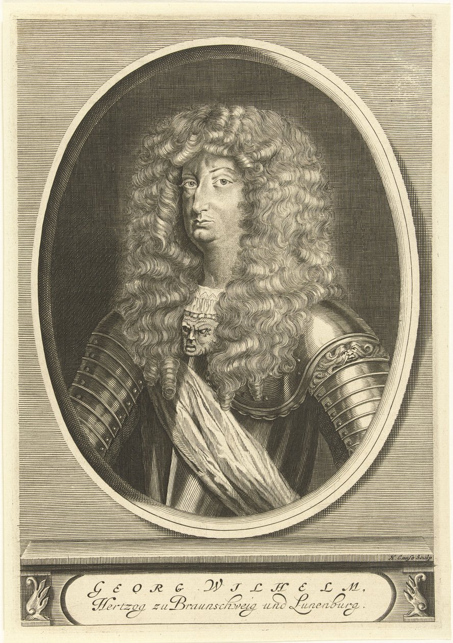 Portret Jerzego Wilhelma, księcia Brunszwiku-Lüneburga autorstwa Hendrik Causé